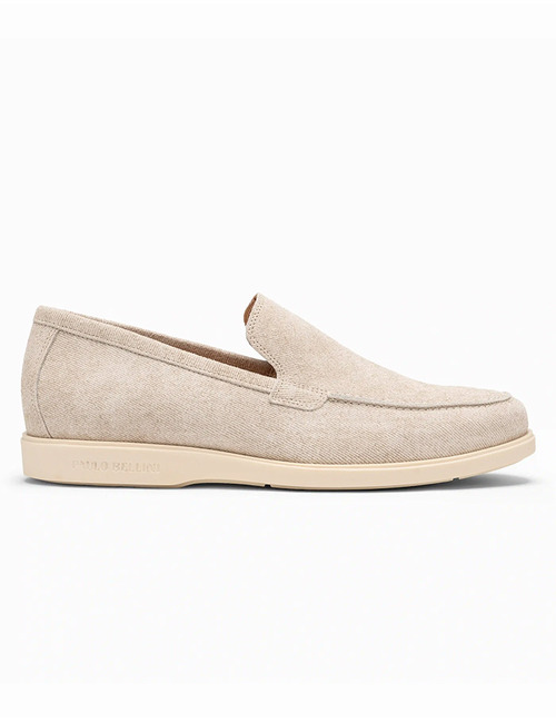 Loafer Urbino Velours Jeans Beige