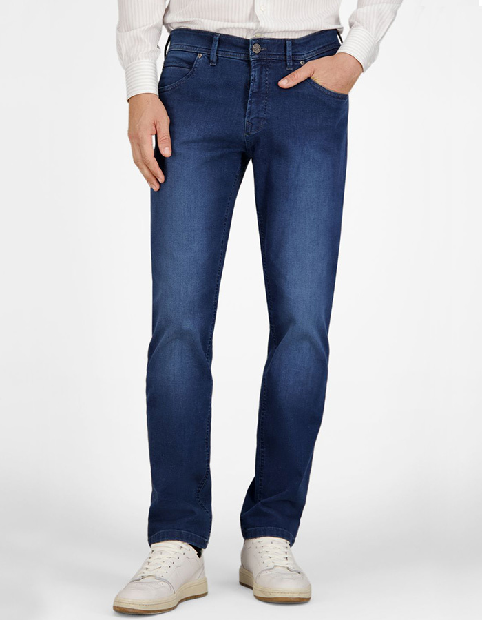 Bradley stretchjeans met LYCRA® stone