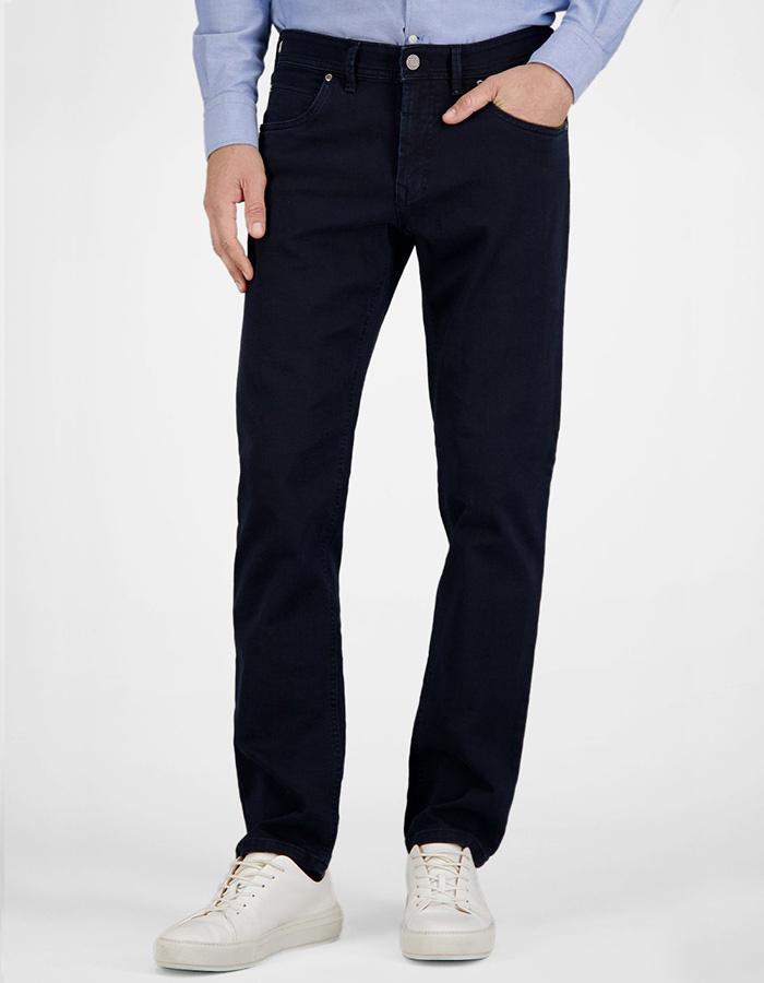 Bradley stretchjeans met LYCRA® donkerblauw
