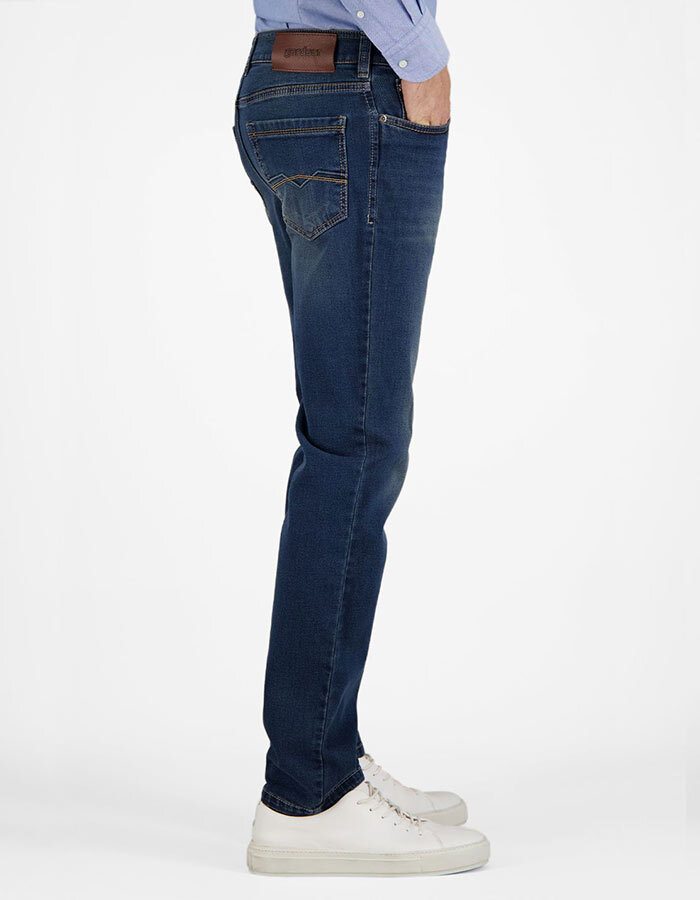 Batu stretchjeans Superflex marine