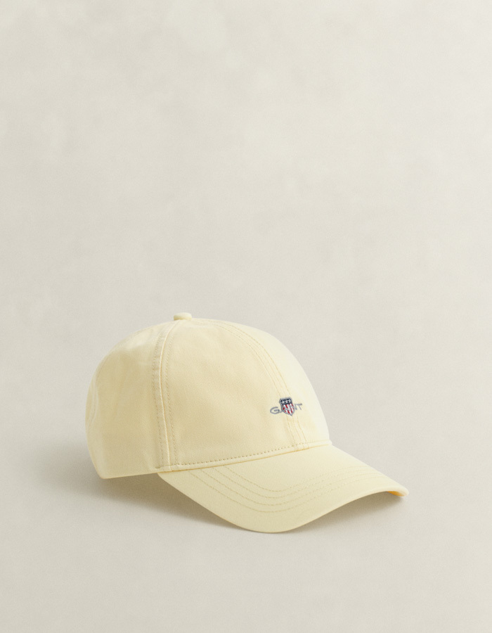 Katoenen pet met logoborduursel 