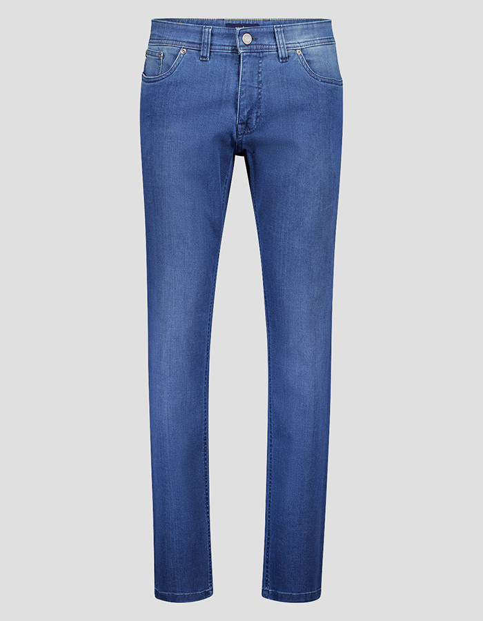 Sandro stretchjeans 5-pocket stone