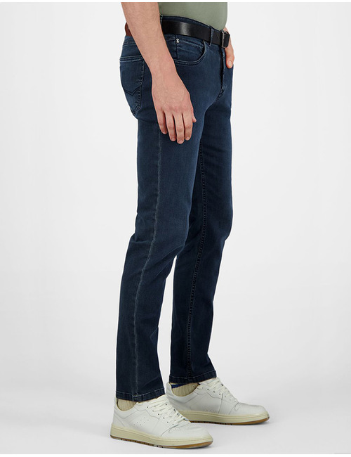 Bradley stretchjeans met LYCRA® dark stone