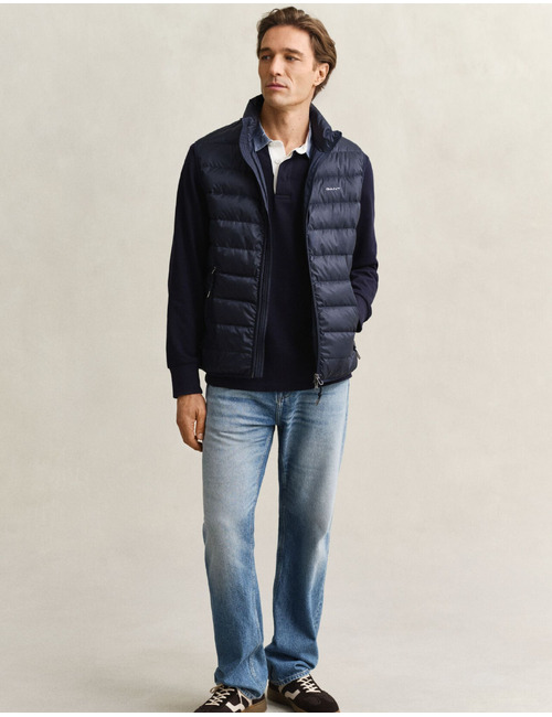 Lichte donsbodywarmer