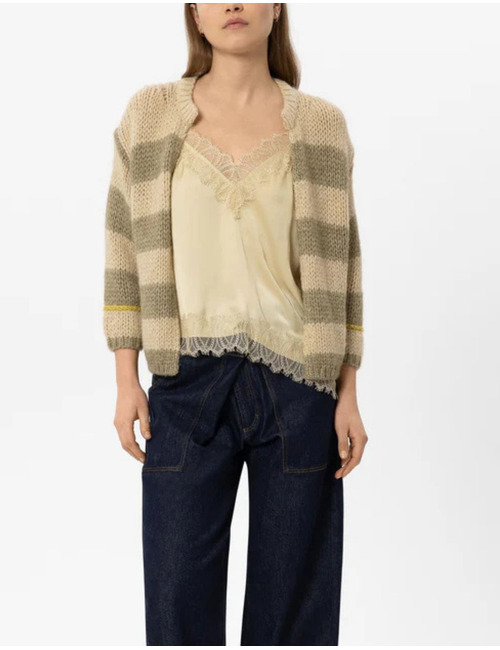 Luisa Cerano gilet multicolor