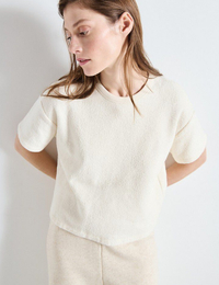 T-shirt Bobypark met badstofeffect