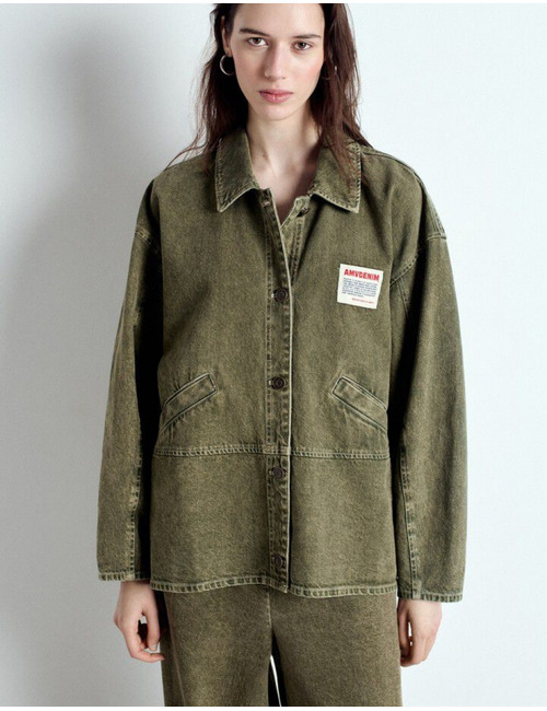 American Vintage jeansjas kaki