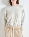 T-shirt Ypawood oversized met lange mouwen