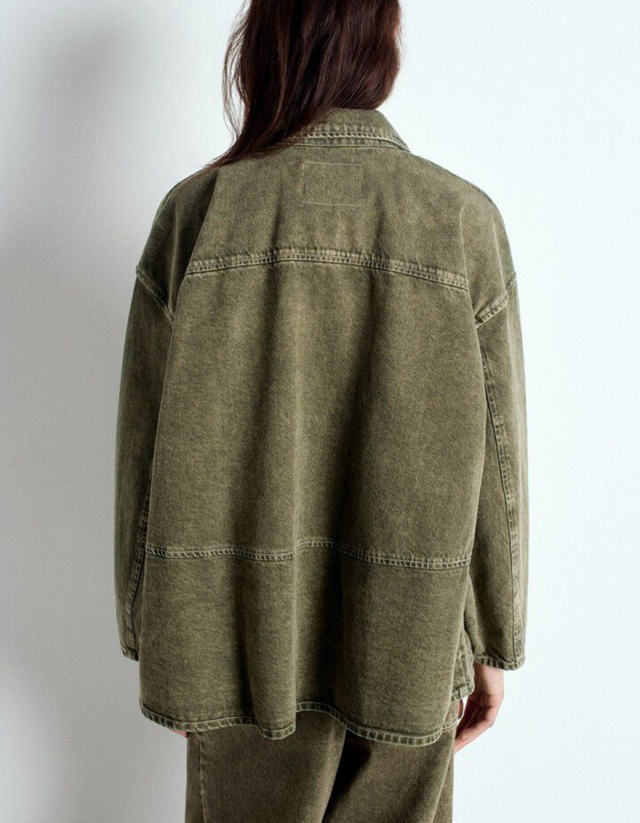 American Vintage jeansjas kaki