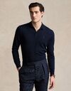 Pull polo en laine coupe regular fit