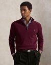 Wollen quarter zip trui regular fit