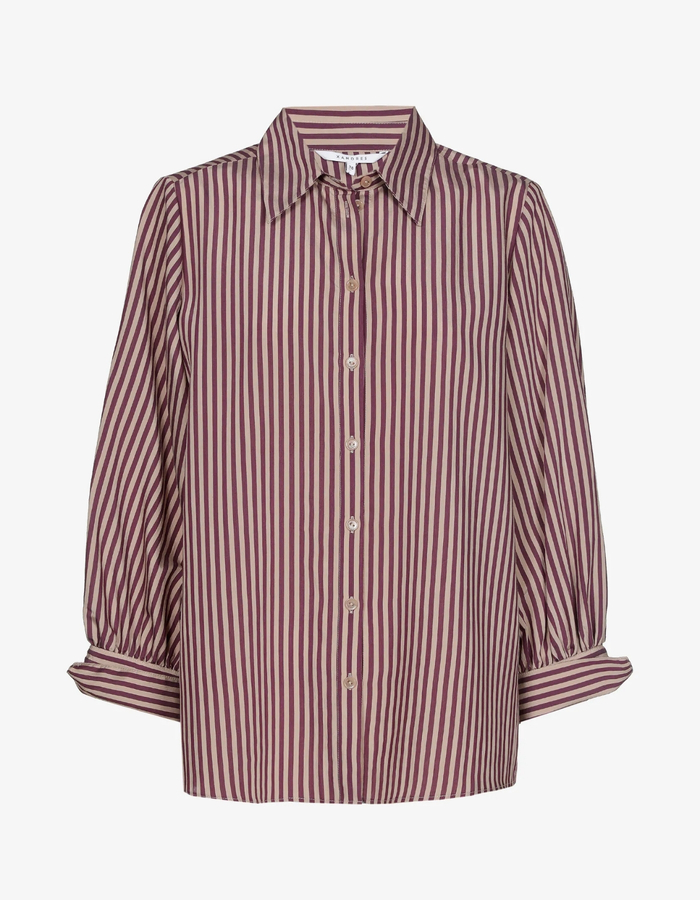Heloisa - gestreepte blouse met wijde mouwen