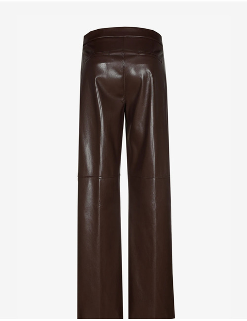 Pietrovic - Rechte broek in faux leather