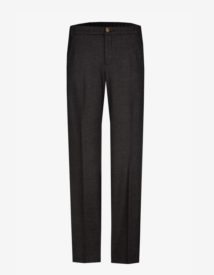 Phanta - Elastic broek met chevronprint