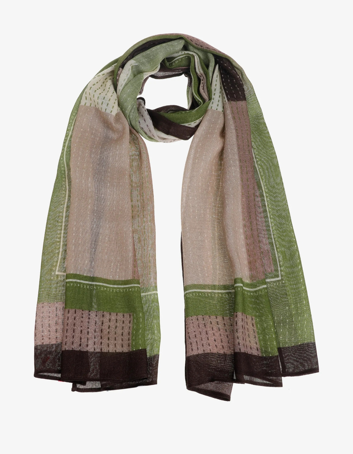 Scarf Dottedstripe - sjaal met gespikkeld motief