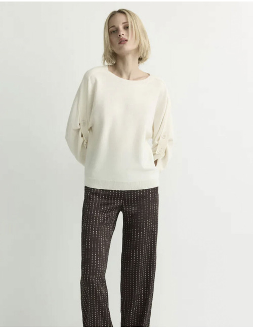 Agustina - Pull oversize en 100% laine mérinos