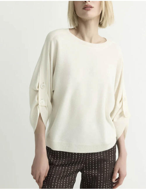 Agustina - Pull oversize en 100% laine mérinos