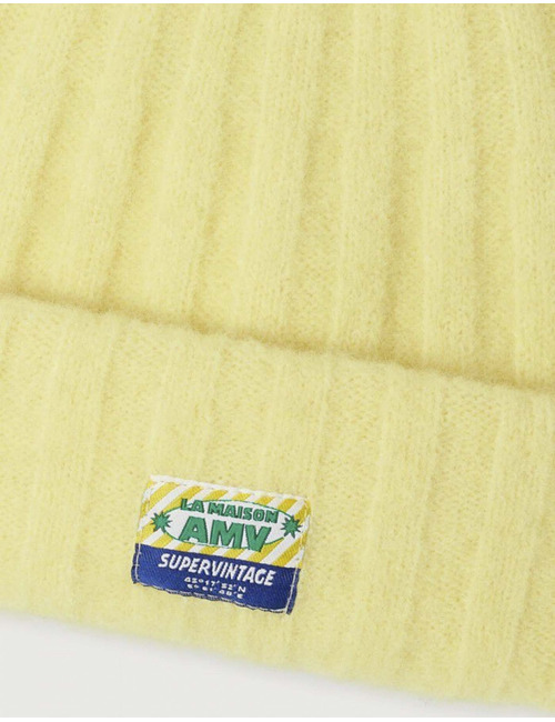 Bonnet Vitow en mélange d'alpaga et de laine à texture duveteuse