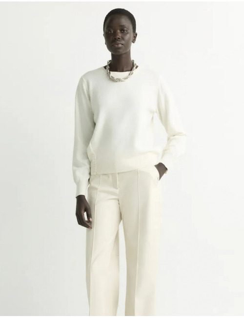 Agizo - Pull en laine mérinos avec détails boutonnés