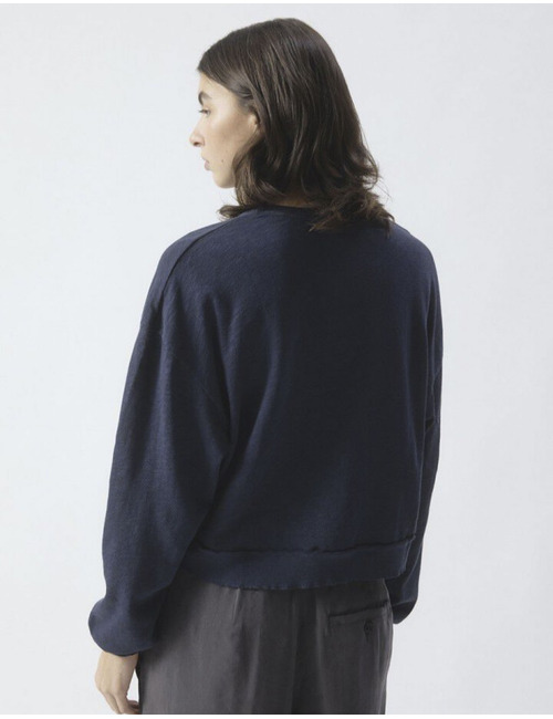  longsleeve T-shirt in vintage katoen
