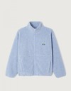 oversized teddy jas in gerecycleerd polyester