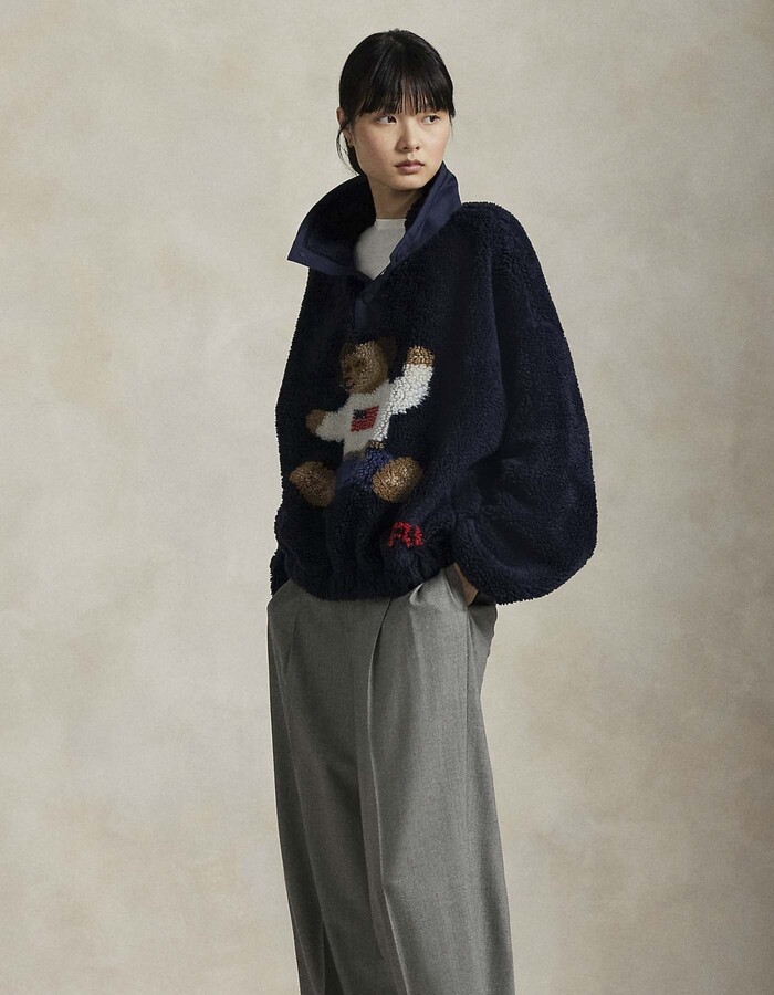 Pull en polaire high pile Polo Bear