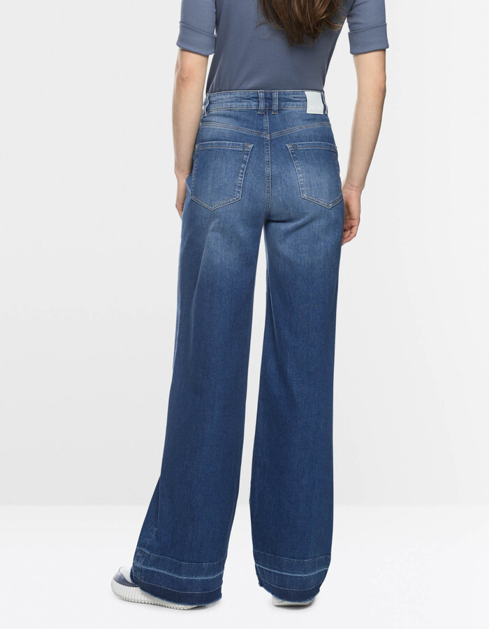 Warri - wide fit jeans in vintage indigo denim