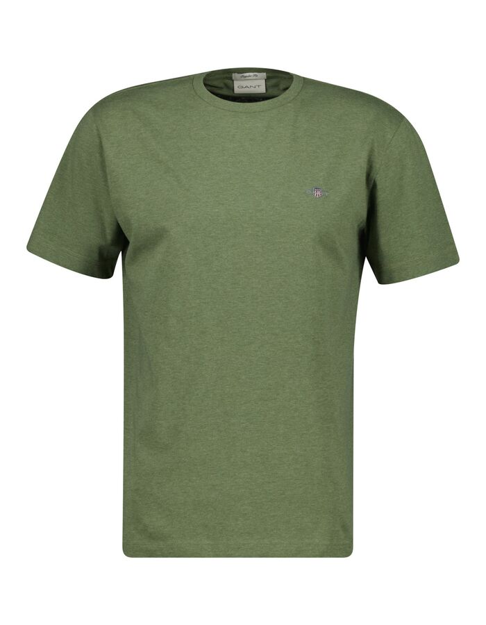 Shield T shirt in groen