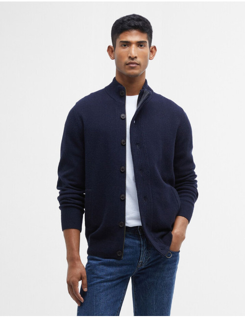 Bretton cardigan met opstaande kraag
