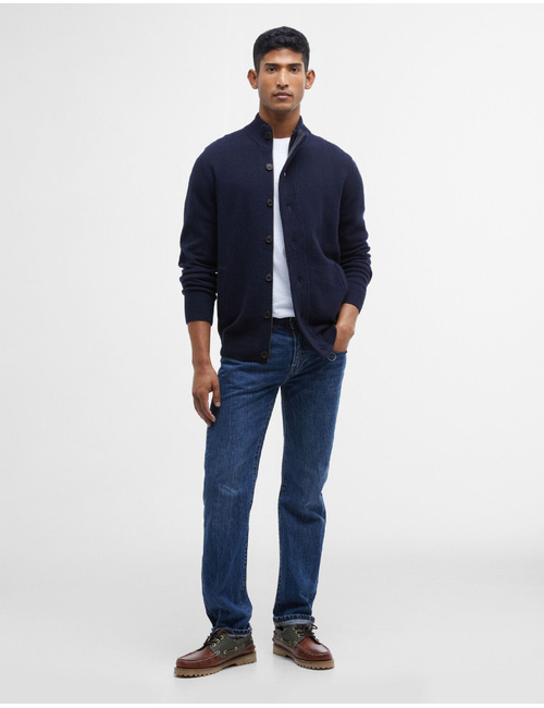 Bretton cardigan met opstaande kraag