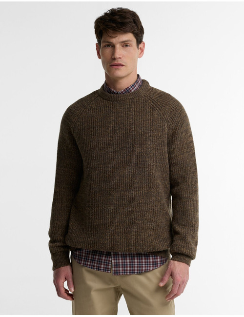 Barbour geribde trui met tijdloze structuur