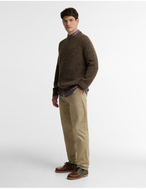 Barbour geribde trui met tijdloze structuur