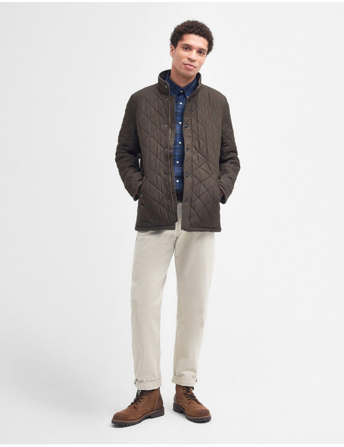 Veste matelassée à col montant