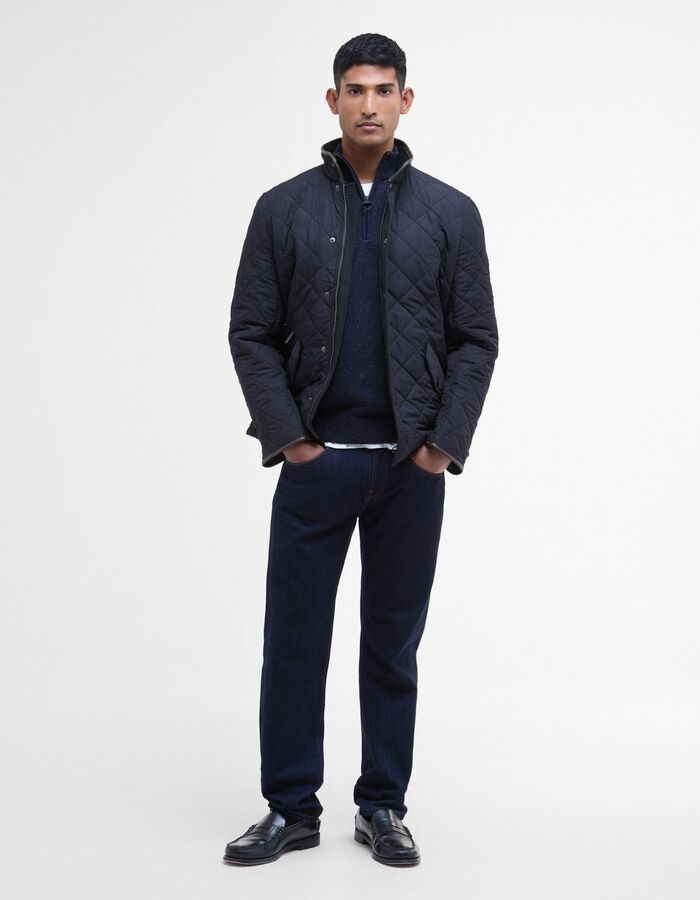 Veste matelassée à col montant