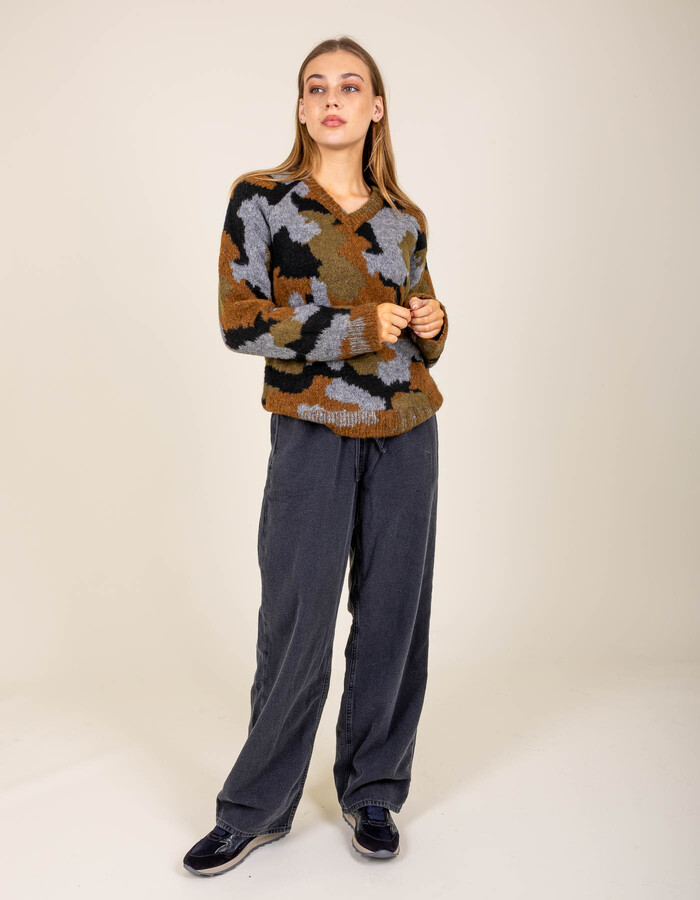 Semi Couture lange mouw sweater multicolor
