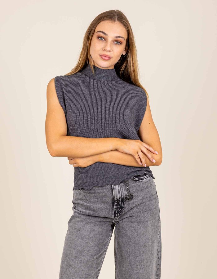 Twinset tops grijs