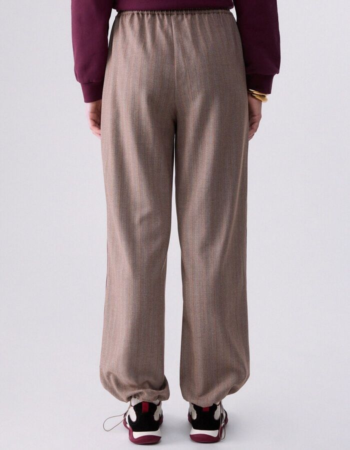 Pantalon de jogging regular fit avec détail logo