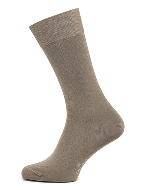 Classico katoenen herensokken in beige