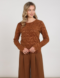 Wies - Pull en dentelle à l'allure élégante
