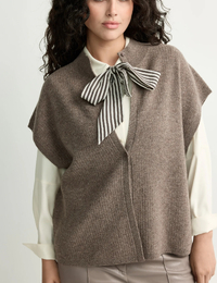 Aruna - Gilet van merinowol voor een tijdloze elegante look