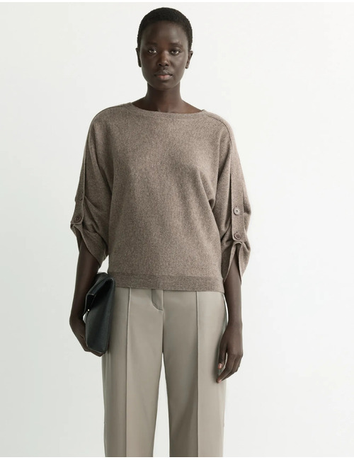Augustina - Pull en laine mérinos à la coupe oversize élégante