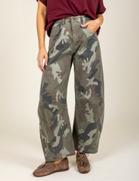 Army - broek met camouflageprint