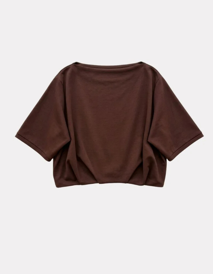 Accento t-shirt bordeaux