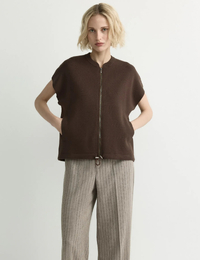 Aglaé - Gilet à effet bomber pour un look moderne en superposition