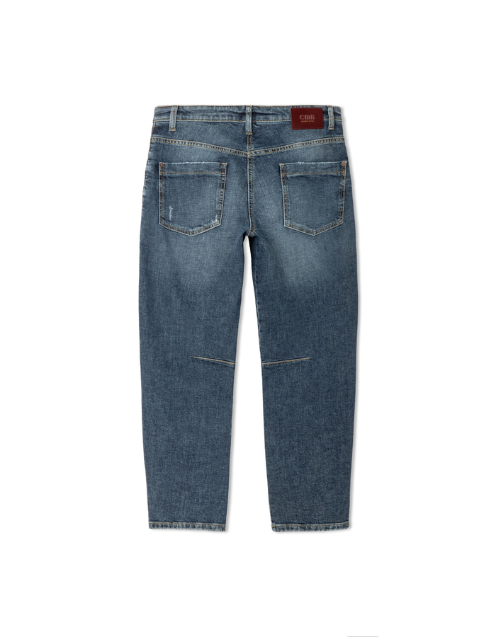 Ocean - tapered jeans met moderne utility details