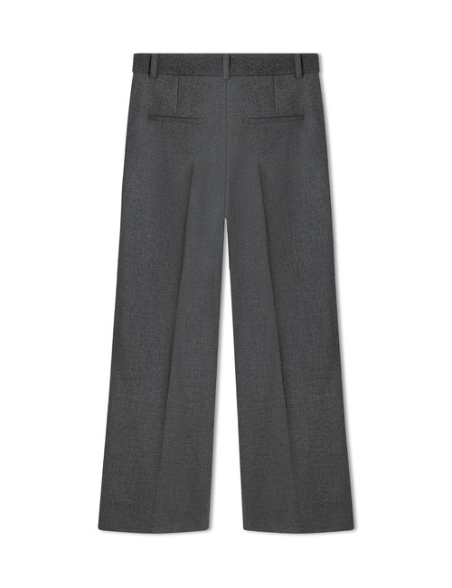 Amelie - wijde pantalon in grijs