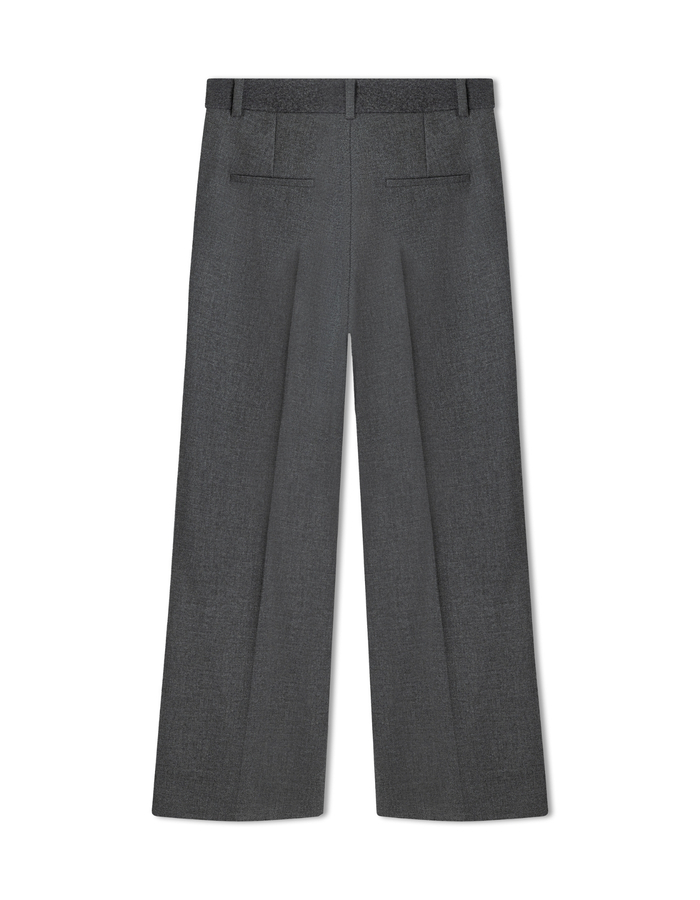 Amelie - wijde pantalon in grijs
