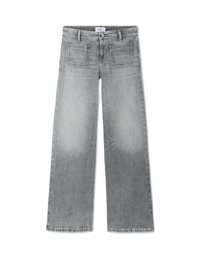 Amara - wide leg jeans in grijze wassing