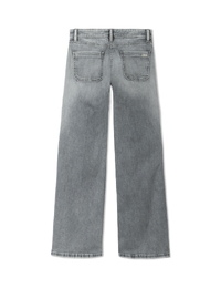 Amara - Jean wide leg délavage gris