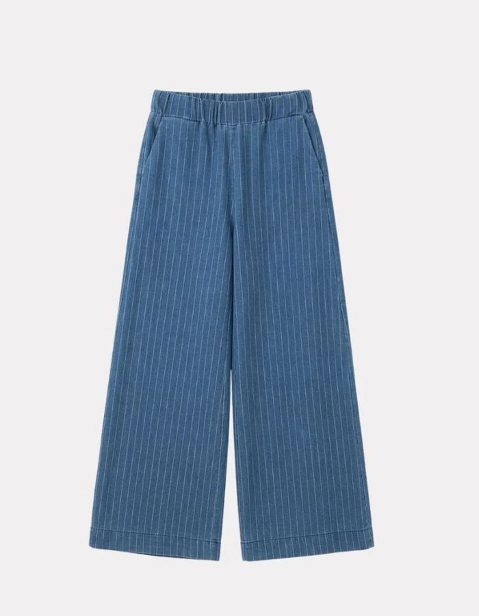 Larone - Pantalon en denim à fines rayures